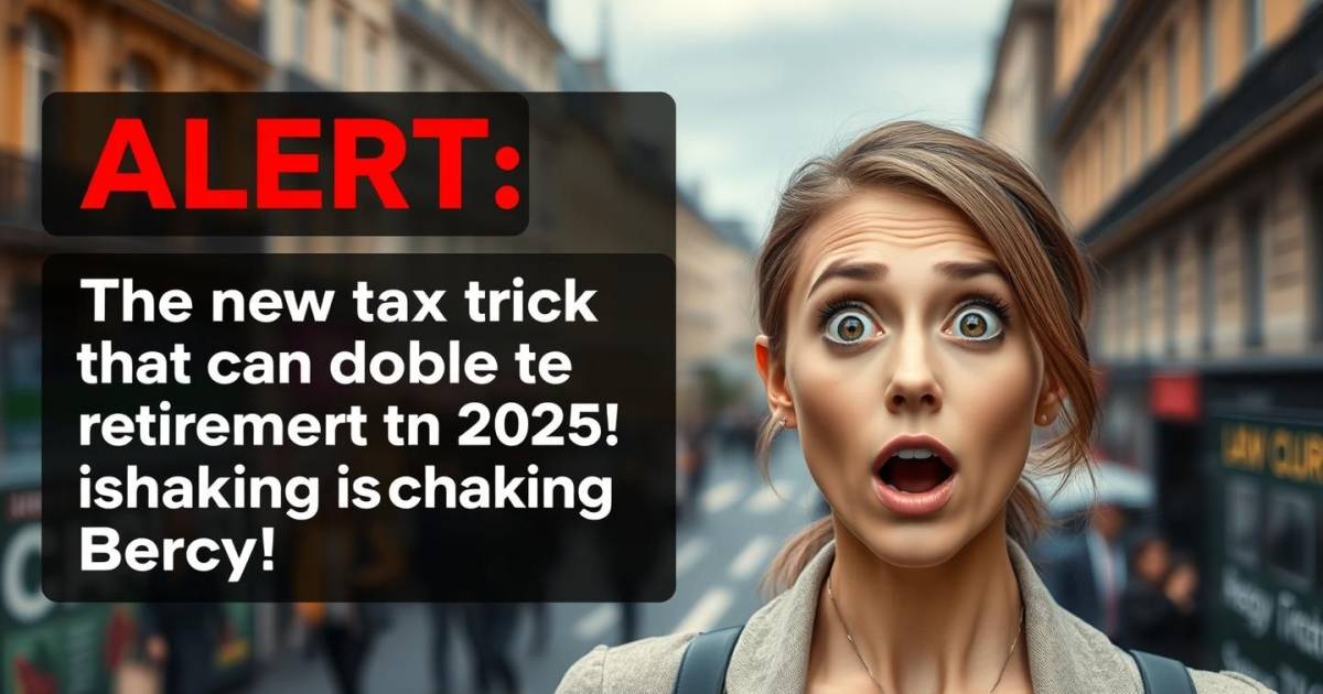 ALERTE : La nouvelle astuce fiscale qui permet de doubler votre retraite en 2025 fait trembler Bercy !